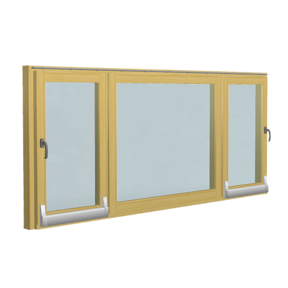 PSK three-leaf window